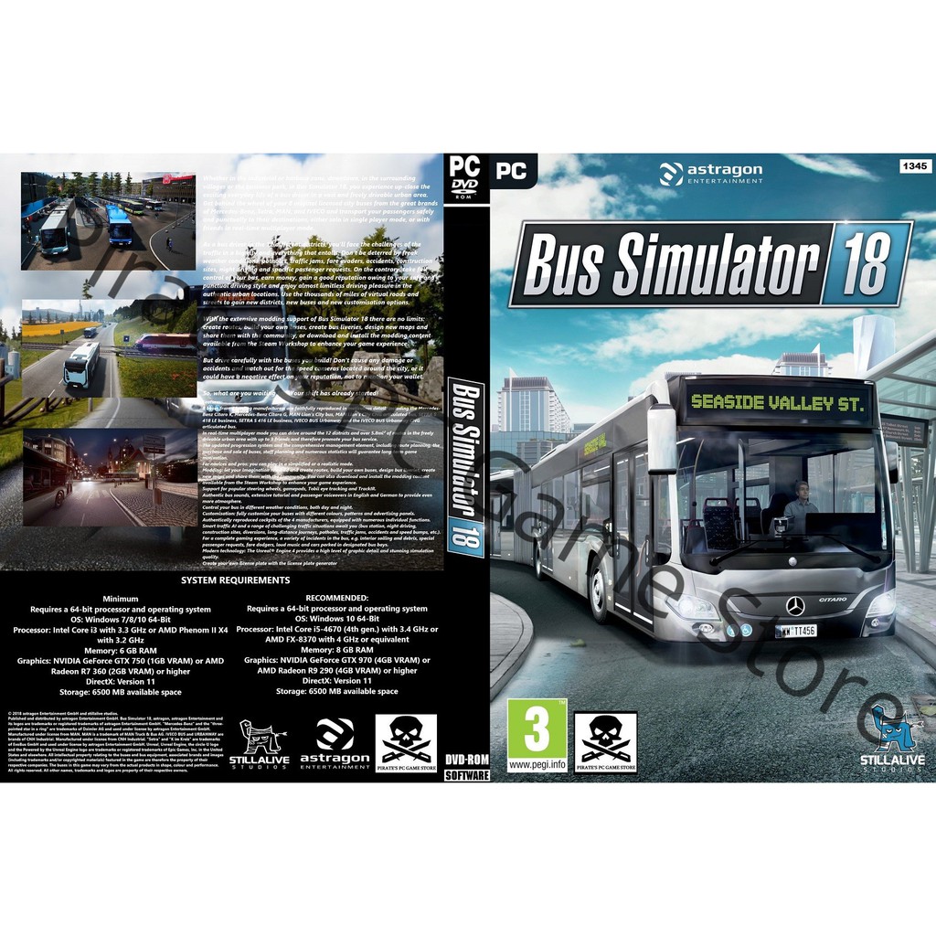 PC) Bus Simulator 18 | Shopee Malaysia