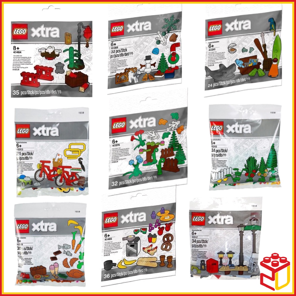 LEGO Xtra Accessories Polybag 40464,40368,40341,40309,40465,40310