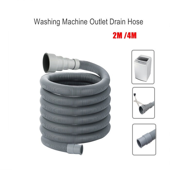 🔥Ready Stock🔥Washing Machine Dishwasher Drain Hose Outlet Water Pipe 2m
