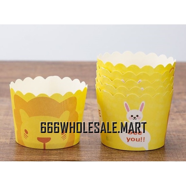 50pcs Muffin Cup Baking Paper Cup Small Paper Cup for Cup Cakes Bekas ...