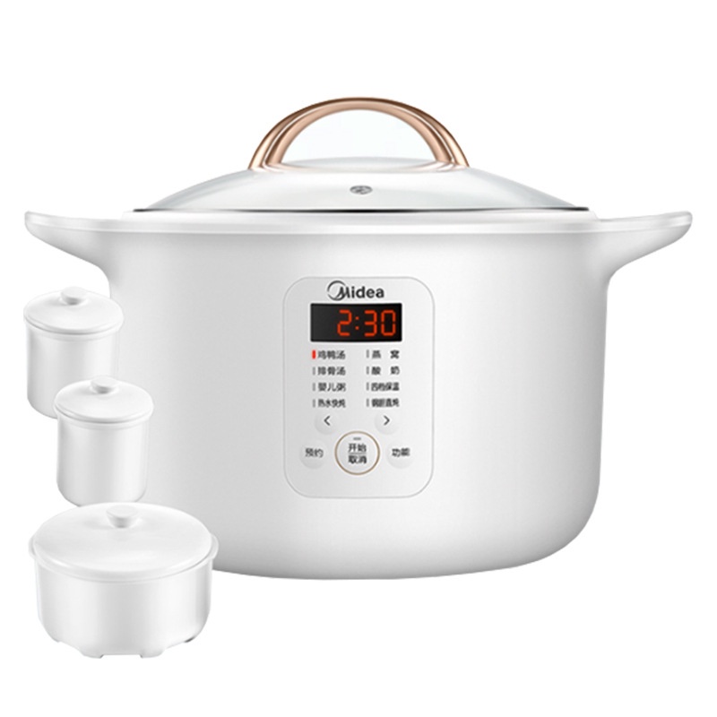 Midea/ 美的 MD-DZ16E102 electric stew pot household multi-function mini ...