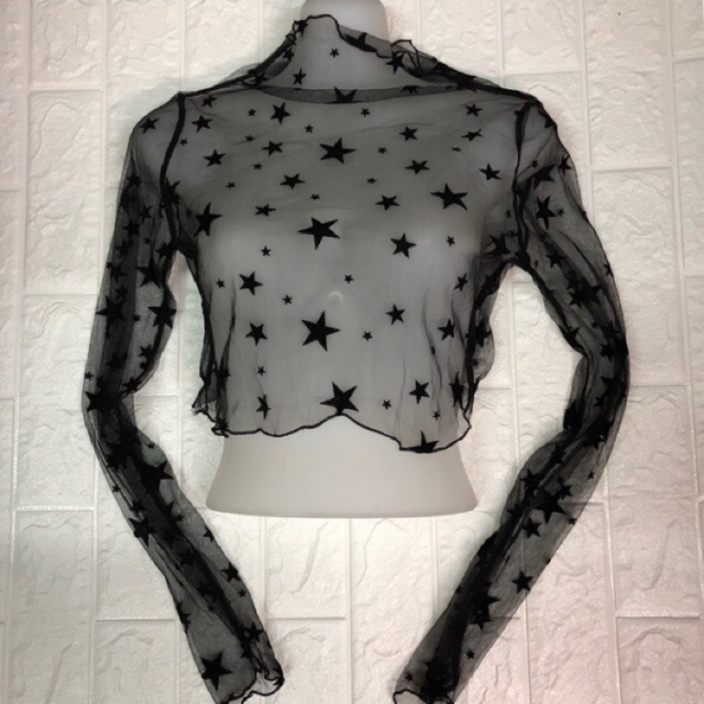 LongSleeved Tops(18096 ( Star ) Shopee Malaysia