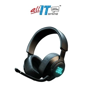 JBL Quantum 400 USB Over-Ear Gaming Headset with Game-Chat Balance Dial Features