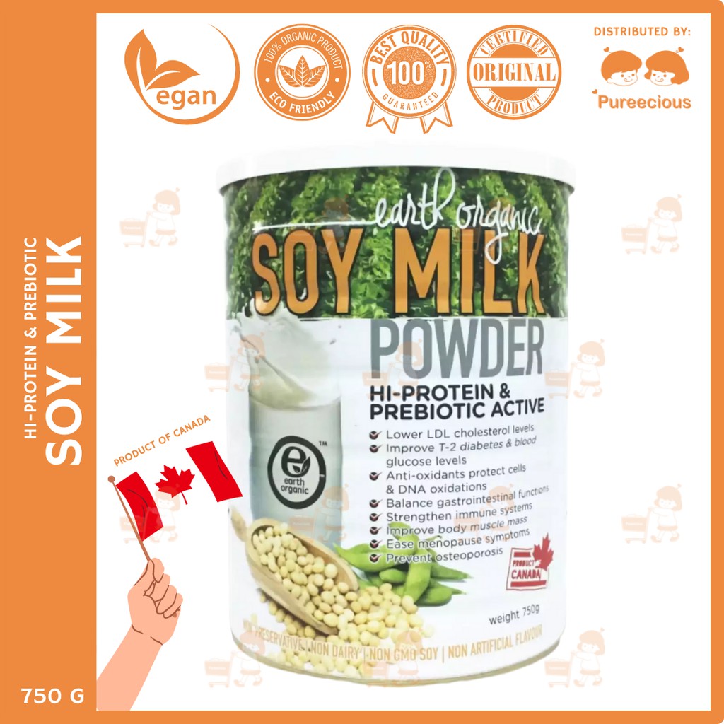 High Protein Soy Milk Original 750g Earth Living X Osome Jaya Shopee Malaysia