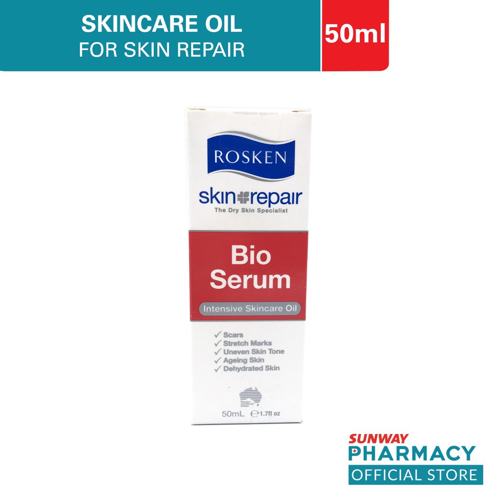 Rosken Skin Repair Bio Serum Oil 50ml Shopee Malaysia