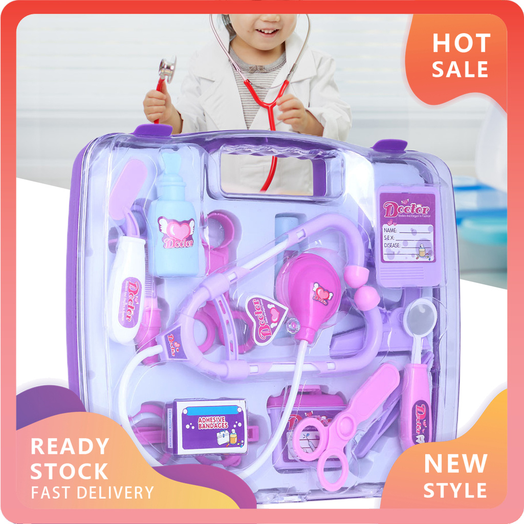 YOU-M 14Pcs/Set Medical Kit Simulation Educational Model Toy Hospital ...