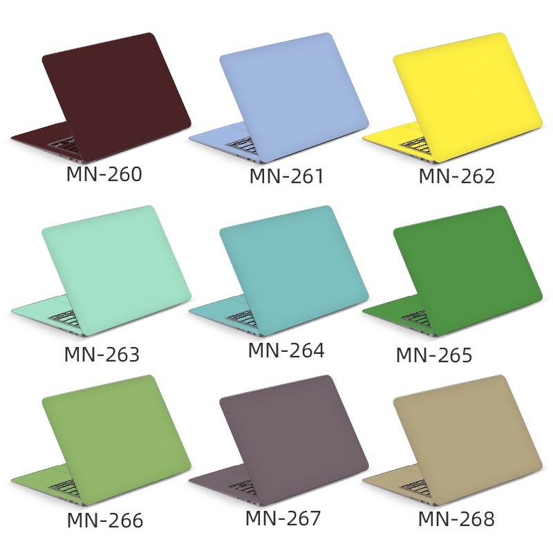 Pure color series stickers computer skin protective film, laptop decals ...