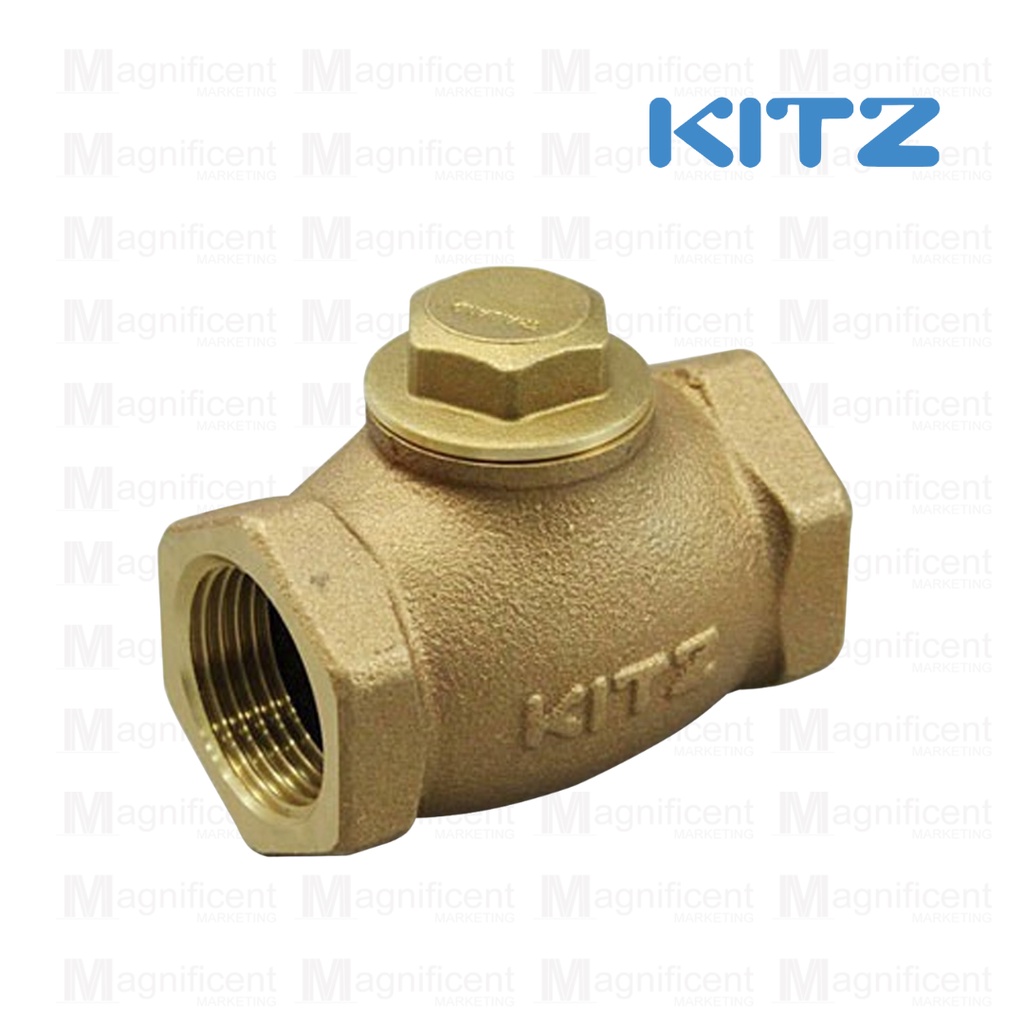 Kitz Japan Brass Swing Check Valve AKR 125 psi | Shopee Malaysia