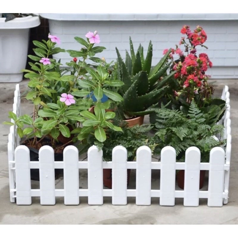 PAGAR PLASTIK TAMAN MINI RUMAH VIRAL / GARDEN FENCING | Shopee Malaysia