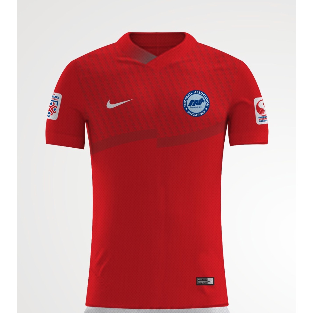 Jersey Singapore Home Away AFF 2020 2021 Singapore Shopee Malaysia