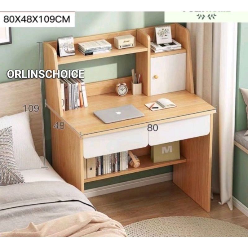 Modern Study Table Work Table Aesthetic Multifunctional Writing Table ...