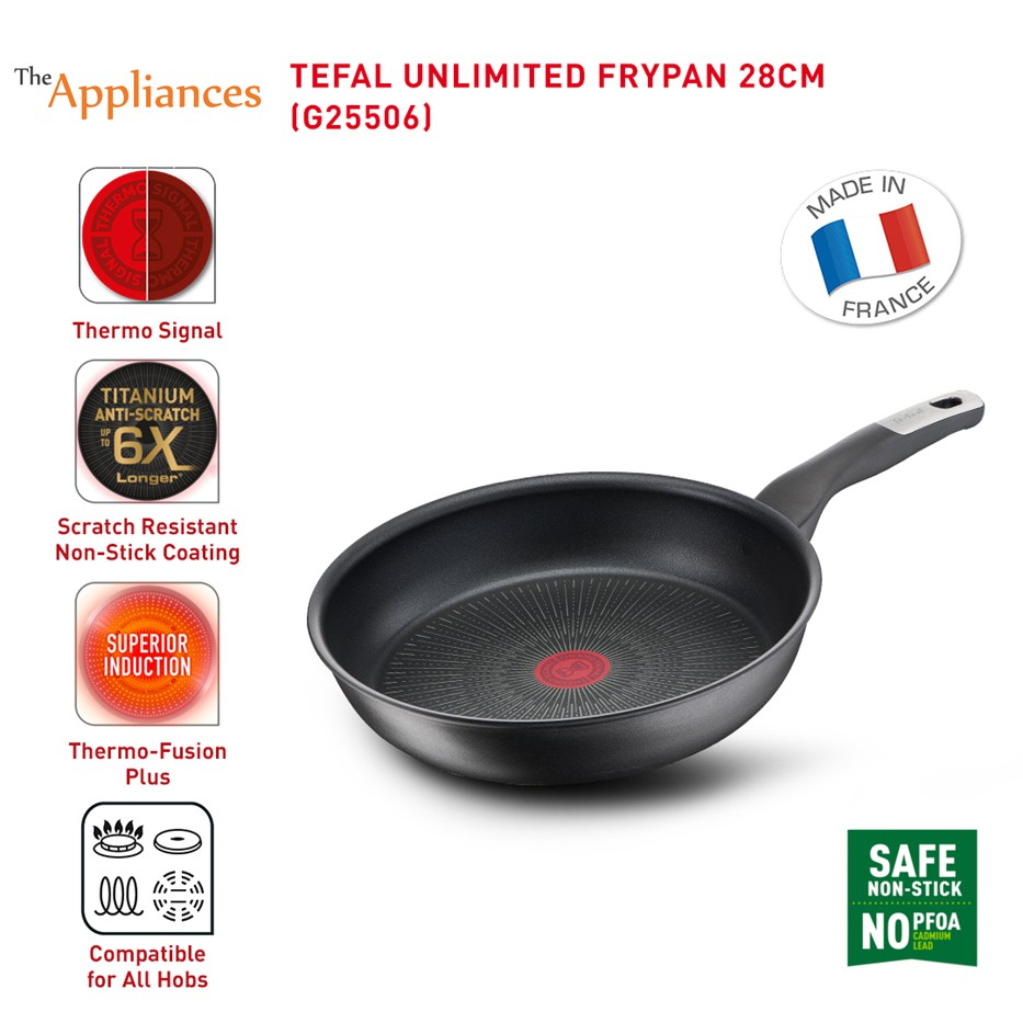 Tefal Unlimited Frypan 28cm