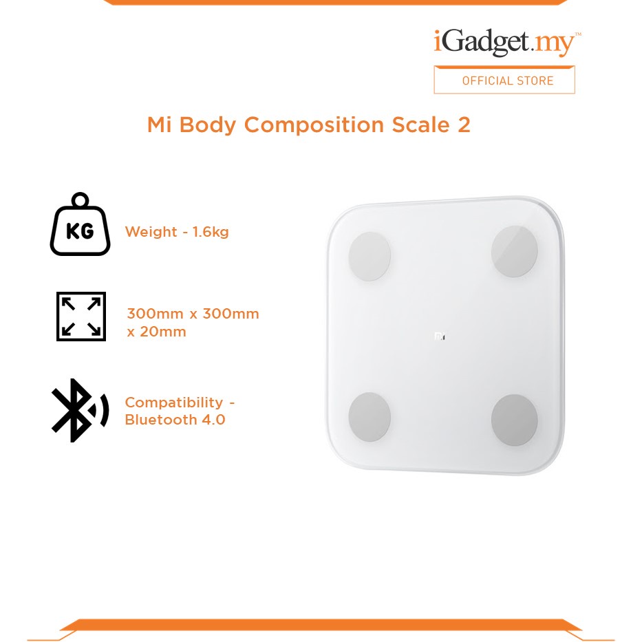 Mi Body Composition Scale 2 | Shopee Malaysia