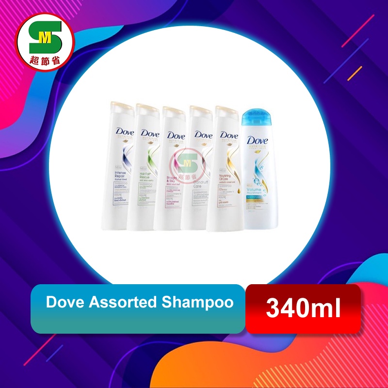 Dove Shampoo [Intense Repair/Hair Fall Rescue/Nourishing Oil Care