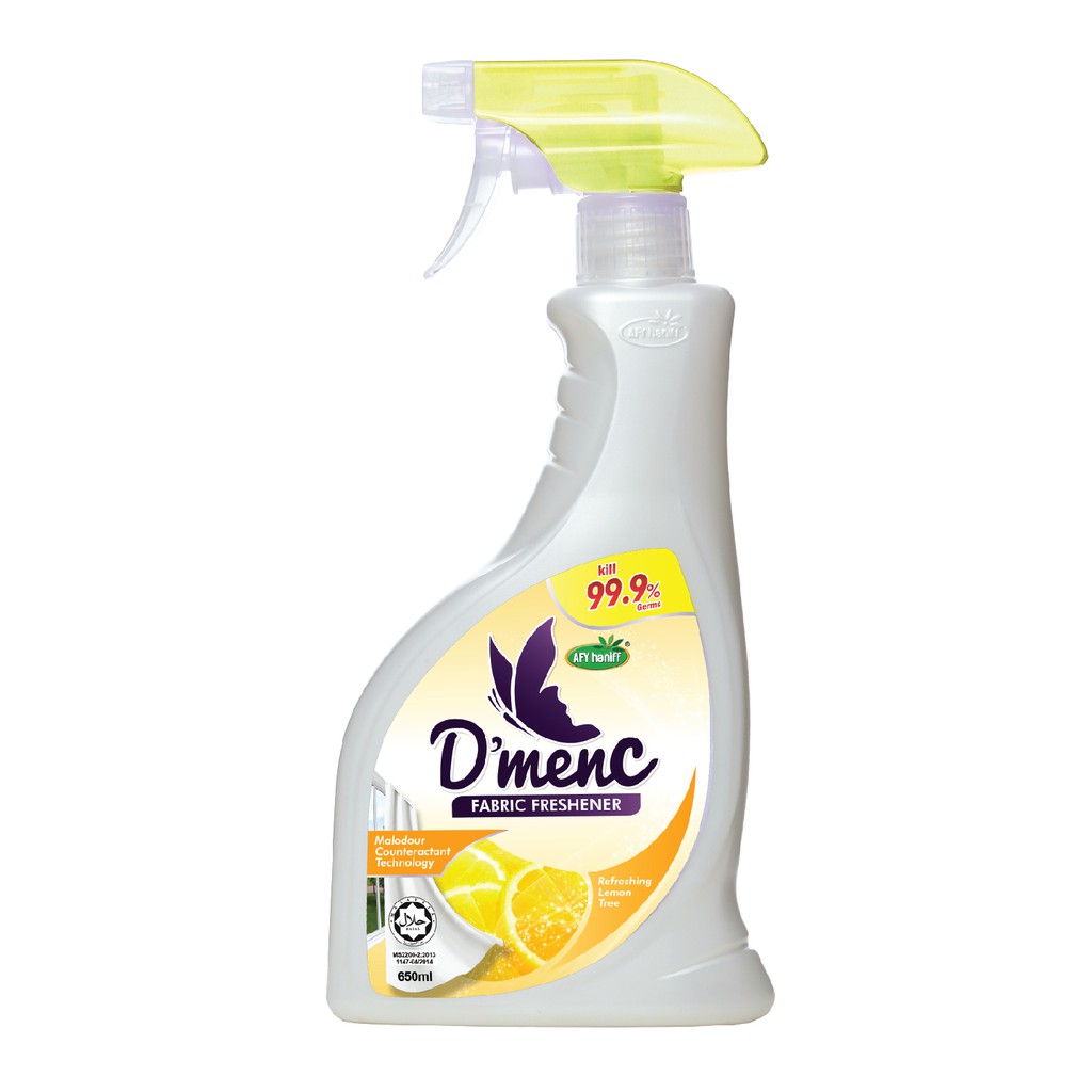 D'menc® Fabric Freshener Kill 99.9 Germs by Afy Haniff Smell like