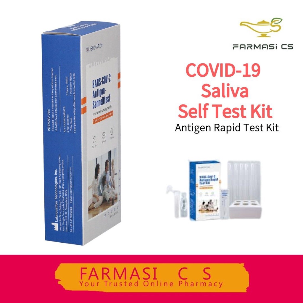 Rapid Antigen Covid19 Test Kit 1 Box (Home use self kits RTKAg RTK Ag