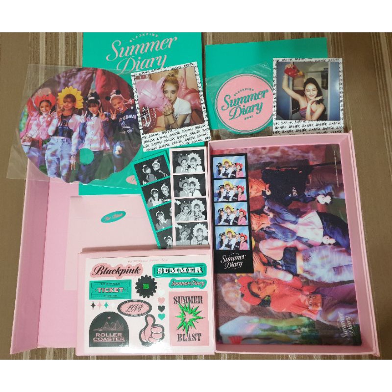 Loose items) Blackpink Summer Diary 2021 rosé photocard | Shopee