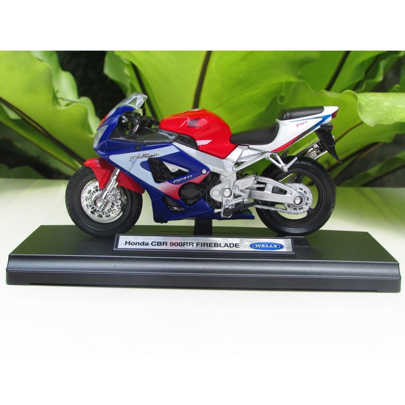 WELLY WE12164 HONDA CBR 900RR FIREBLADE 1:18 Modellino