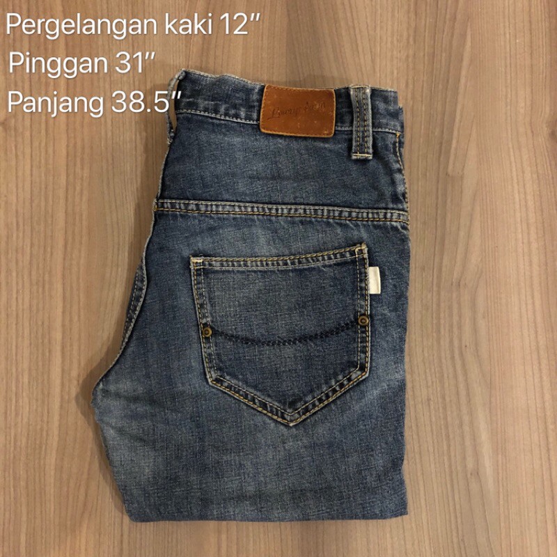 Bundle Seluar Panjang Lelaki Pakaian Kasual Jeans Biru Shopee Malaysia