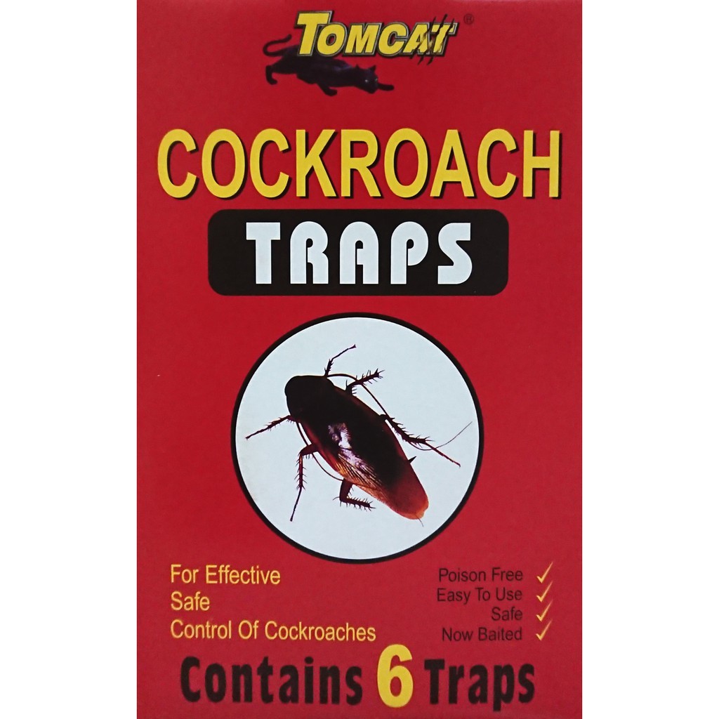 Cockroach Sticker Strong Sticky Trap Ubat Lipas (6 Trap inside ...