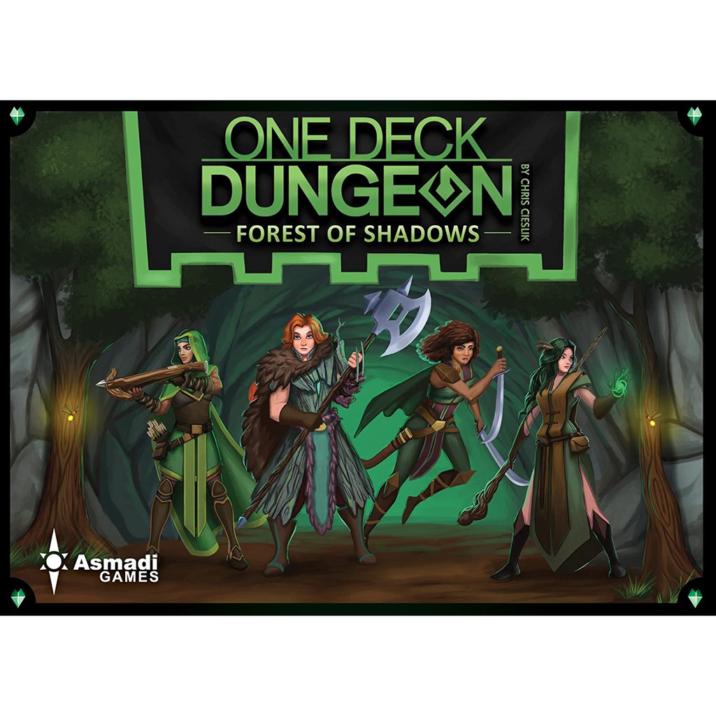 One Deck Dungeon: Forest of Shadows Board Game NOT FAKE