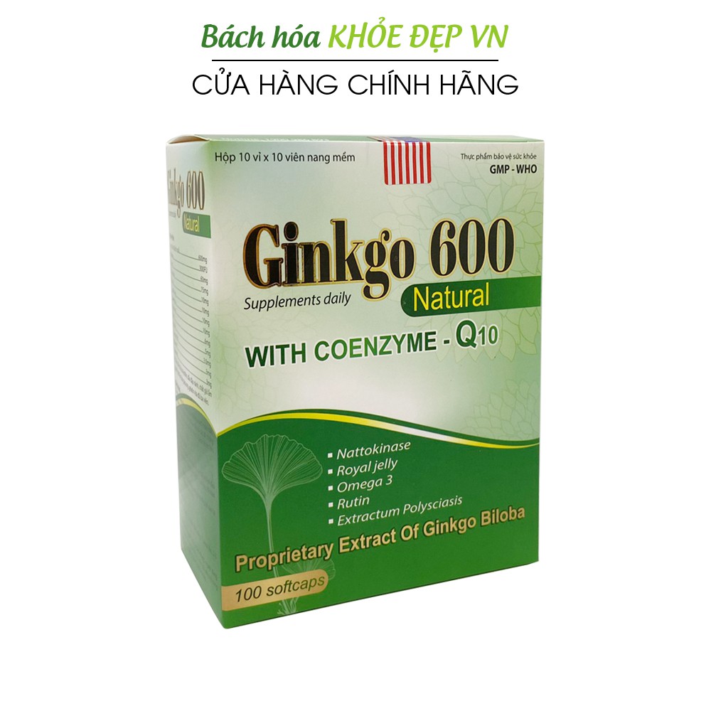 Ginkgo 600, nattokinase, omega 3 Brain Supplement, Gac Oil Prevents