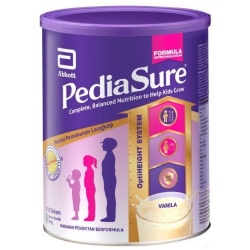 PEDIASURE 850gm Milk Powder for 110 Years Old Vanilla Shopee Malaysia