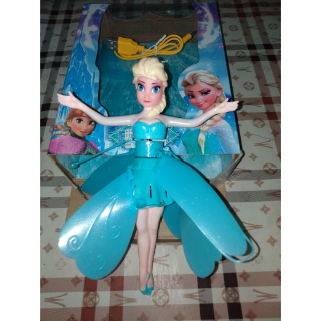 Flying Fairy Frozen Elsa Doll Flutterbye Electronic Childrens Toy