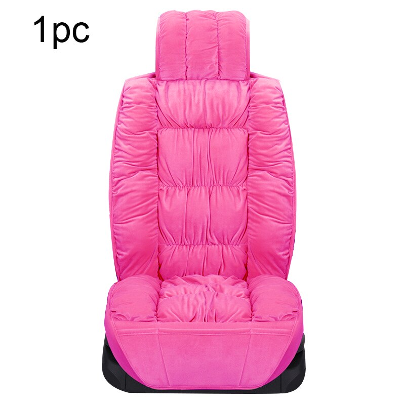Plush Soft Car Seat Covers Universal Auto Cushion Protector Shopee