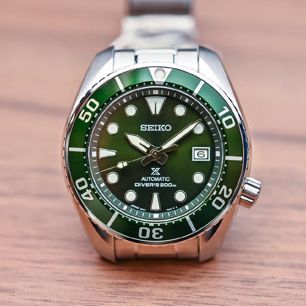 NEW Seiko Prospex Sumo Diver s 200M SPB103J1 Made In Japan Sapphire Crystal Green Dial Stainless Steel Watch SBDC081 Shopee Malaysia