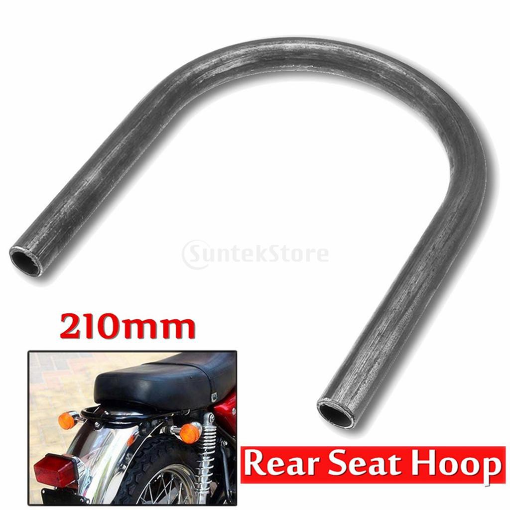 210mm Motorcycle Seat Frame Hoop Loop End Flat For Cafe Racer Bobber ...