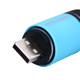 led light usb charg 0.3W 25Lum portable led mini torch Flashlight USB ...