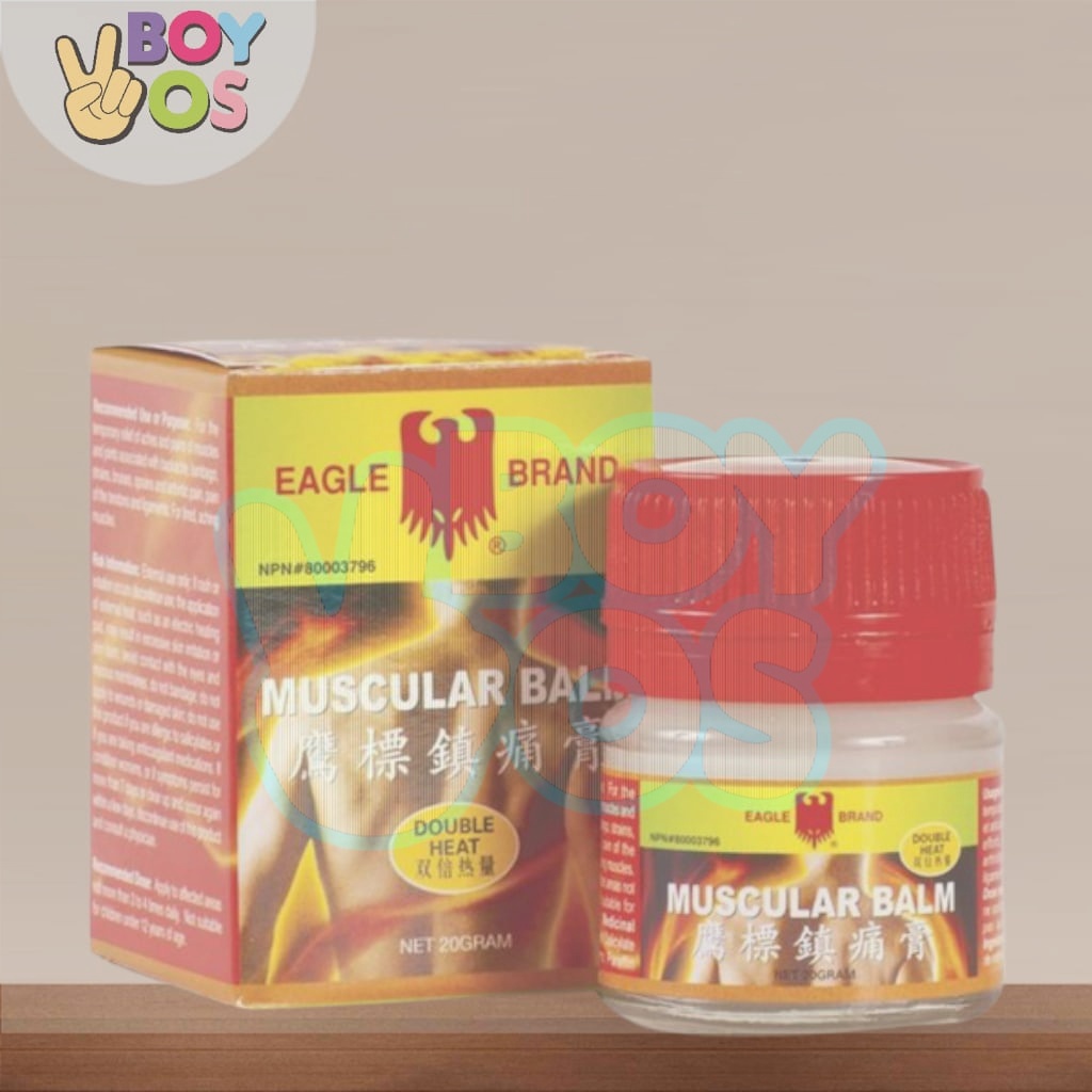 Eagle Brand Muscular Balm 20g | Shopee Malaysia