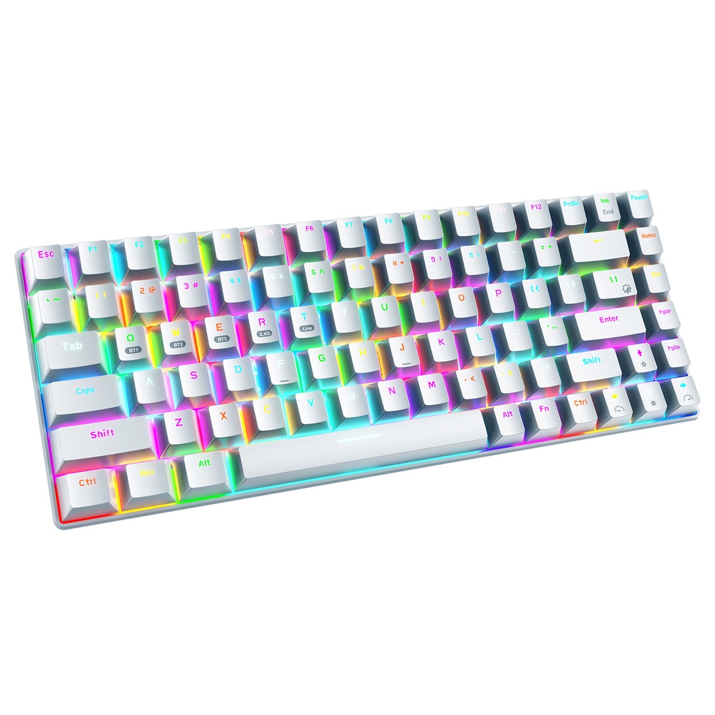 XINMENG Technology RF84 RGB Three Mode 84 Keys Mechanical Keyboard ...