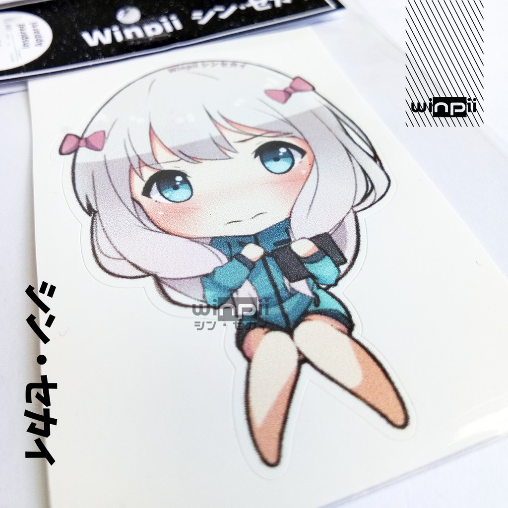 Izumi Sagiri Anime Ero Manga Sensei Stickers / Stickers | Shopee Malaysia