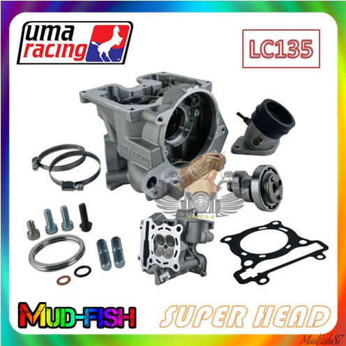 UMA RACING YAMAHA LC135 SUPER HEAD PRO | REPLACEMENT KIT ( IN 25 | EX ...