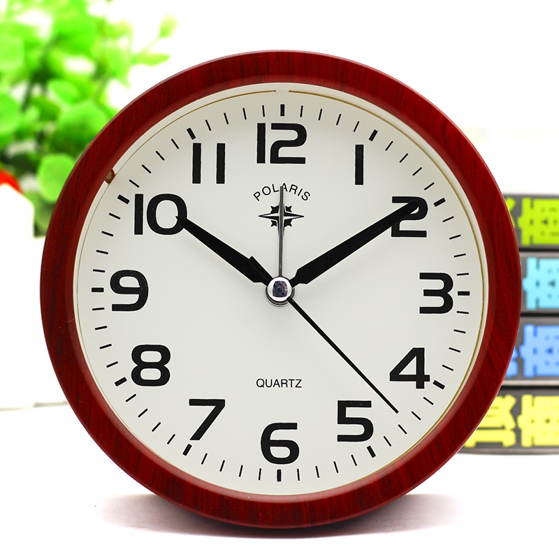 Jam penggera personaliti kreatif pelajar malas dengan sisi katil jam