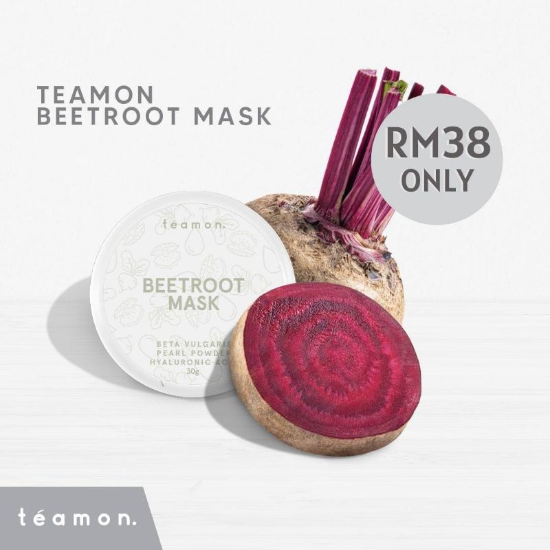 Teamon Beetroot Mask | Brightness Skin Korea 🇰🇷 𝐑𝐞𝐚𝐝𝐲 𝐒𝐭𝐨𝐜𝐤 | Shopee ...