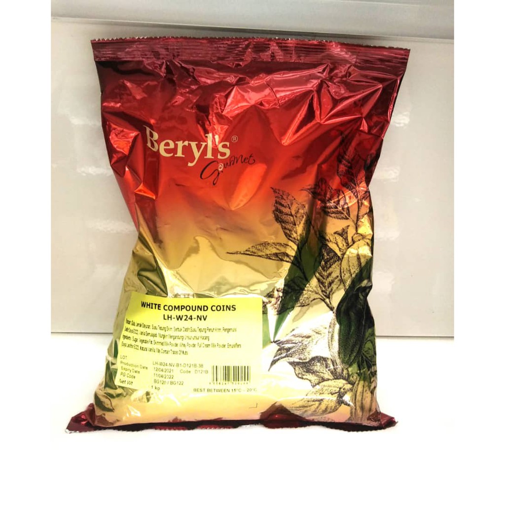 Ready Stock - Beryl's Dark / Milk / White Compound Coins - 1kg (HALAL ...