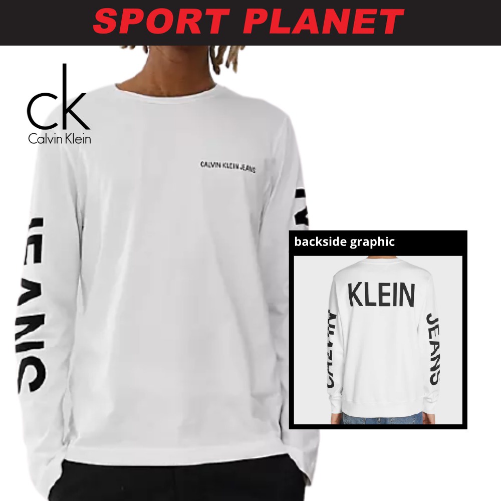 Calvin Klein Jeans institutional back logo long sleeve t-shirt