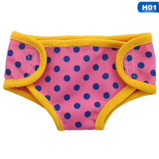 Colorful Doll Diaper Underwear For 18'' American Girl Doll 43cm Dolls as  Baby Toys Gifts