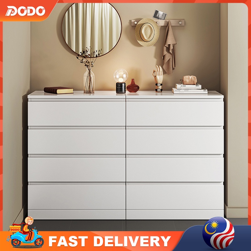 DO 4/5 Layer Drawer Storage Chest Drawer White Putih Storage