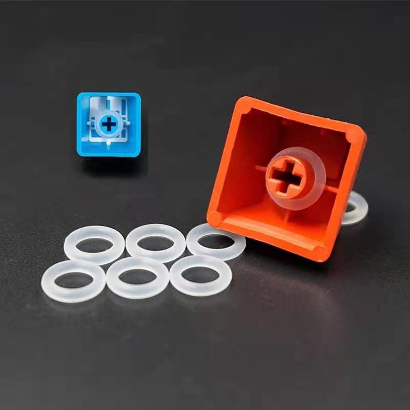 108 Pcs Rubber O-Ring Dampers Keycap Reduce Noise Mechanical keyboard ...