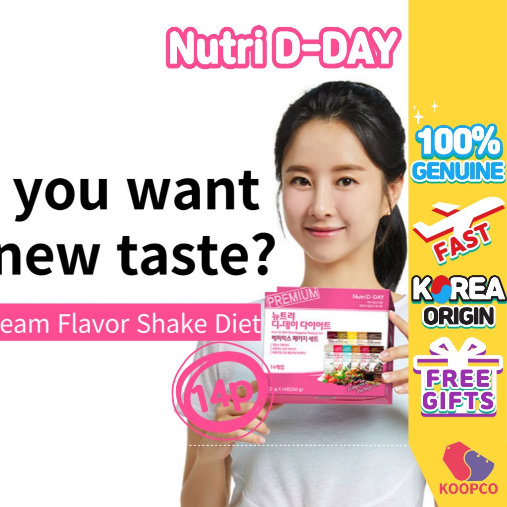 NutriD-Day Diet Shake Happy Mix Package 25g*14ea / nutritional balance ...