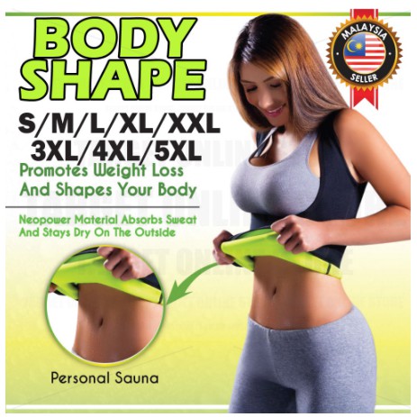 Body Shape Women Fit Slimming Vest Shaping Personal Care Shopee