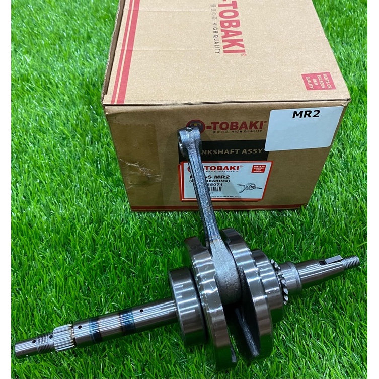 TOBAKI STANDARD CRANKSHAFT WITH 2 BEARING KRISS100 / CT100 / MR1 , MR2