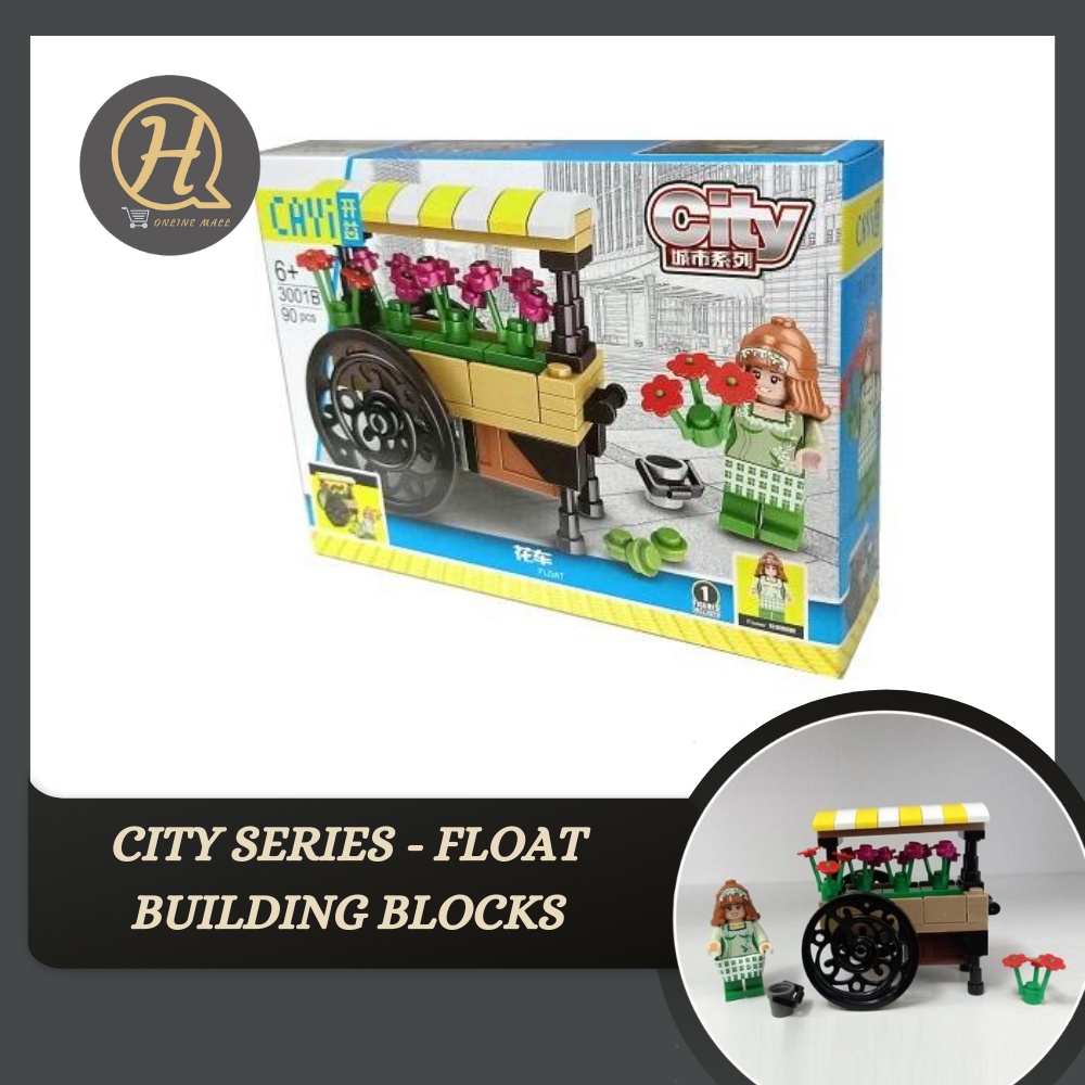Cayi 3001B City Series - Float Building Blocks (90pcs) | Shopee Malaysia