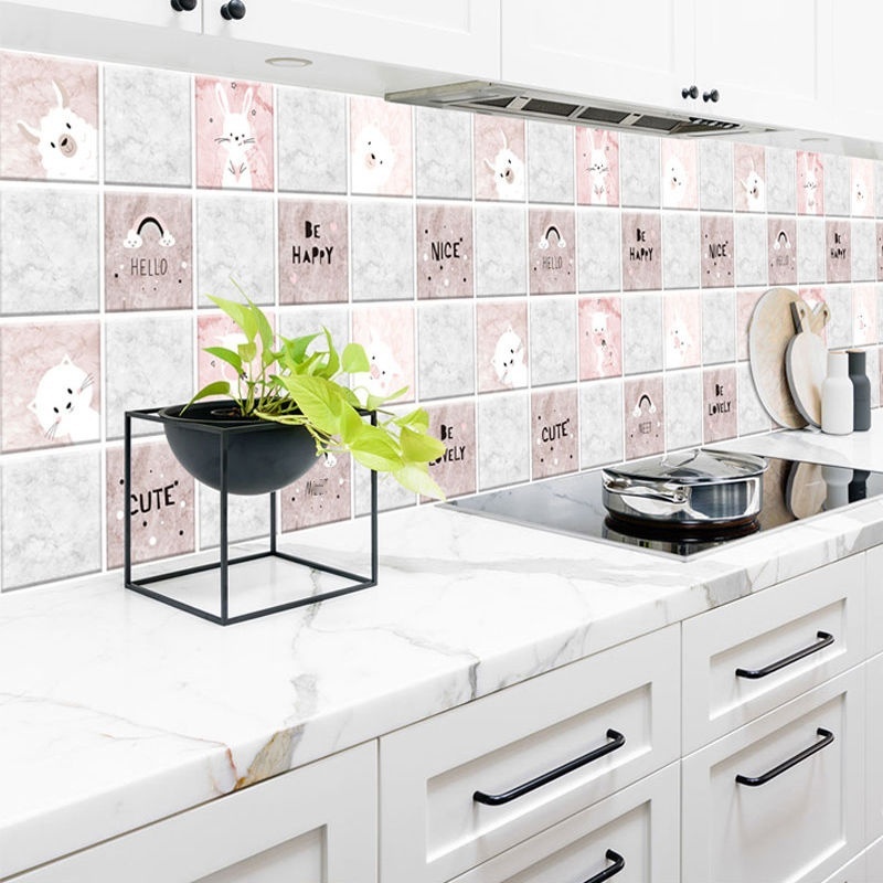 Stok Sedia-Dapur Kartun Dapur Pelekat Kalis Minyak Tahan Api Suhu ...