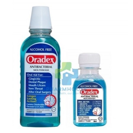 ORADEX MOUTHWASH (ANTIBACTERIAL / SMOKER'S) | Shopee Malaysia