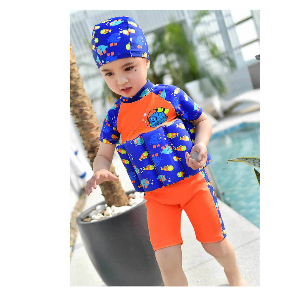 F2 Girl floating swimwear Baju renang pelampung kanak2 perempuan Girls ...